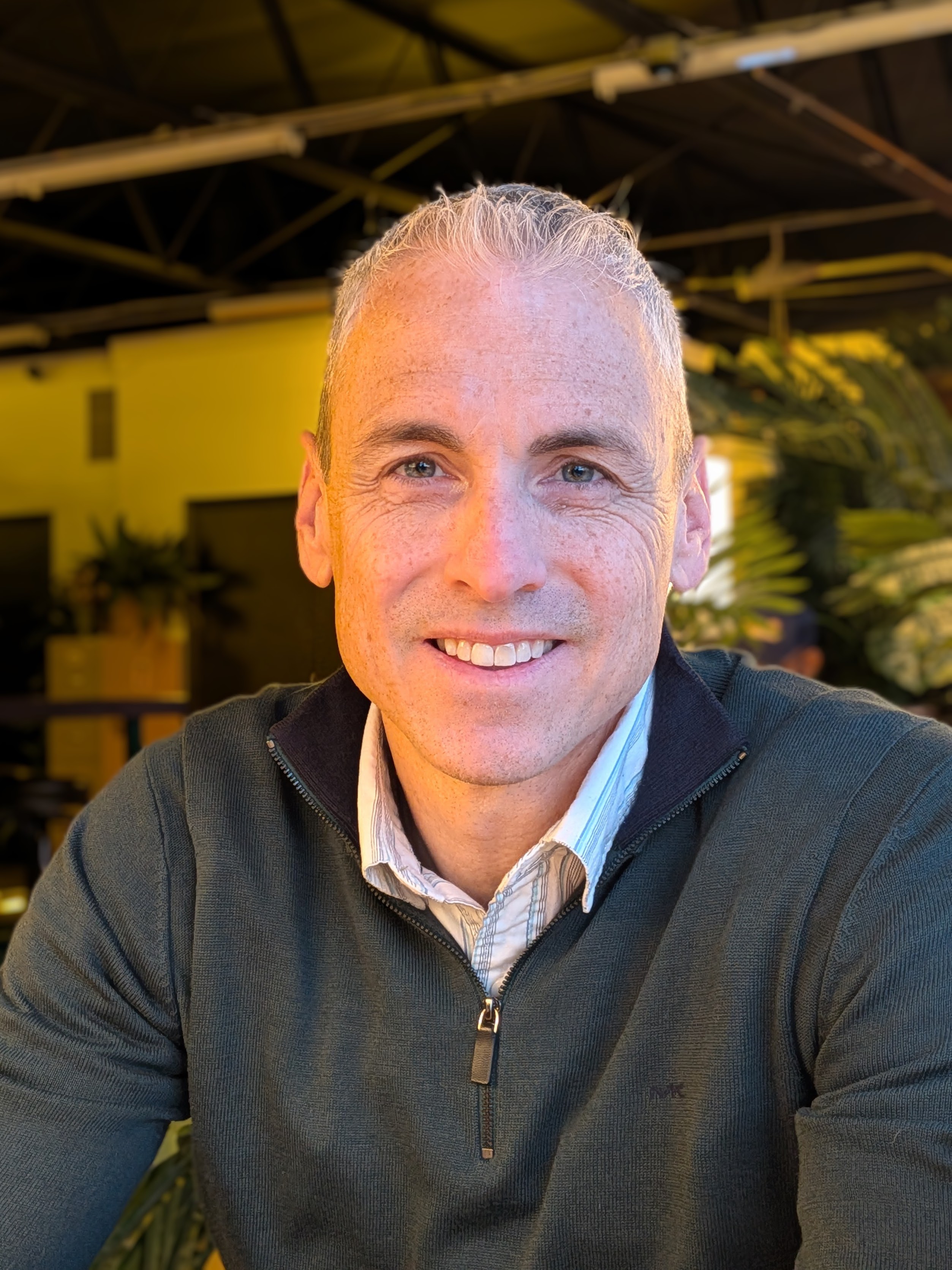 Andy Williams in consultation.